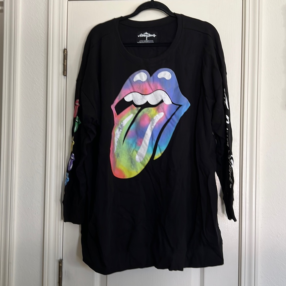 Torrid Rolling Stones crew neck sweatshirt-never worn